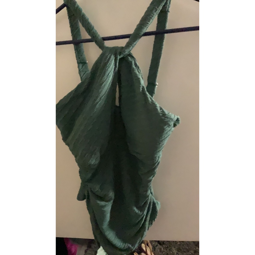 Swim suit cupshe Green one piece